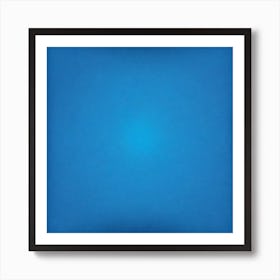 Blue Abstract Painting Art Print