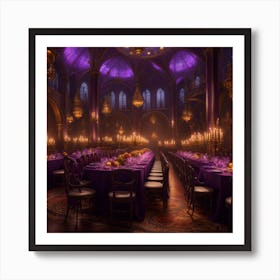 Banquet Hall Art Print