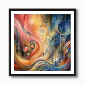 Abstract Painting Art Print