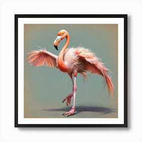 Flamingo 52 Art Print