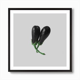 Eggplants Art Print