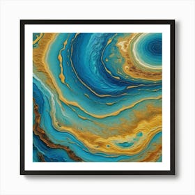 Abstract Painting, Abstract Painting, Abstract Painting 1 Art Print