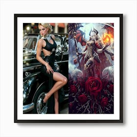 Sexy Women 5 Art Print