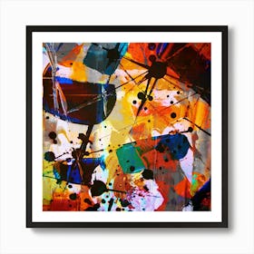 Colorful Abstract Art Art Print