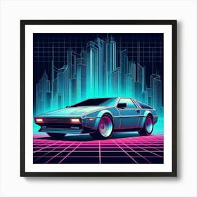 Back To The Future 10 Art Print