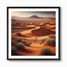 Sands Of Solitude 1 Art Print