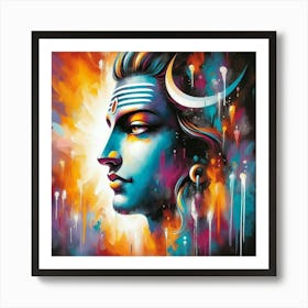 Lord Shiva 4 Art Print