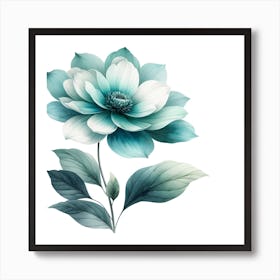 Watercolor Flower 3 Art Print