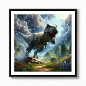 T-Rex 5 Art Print