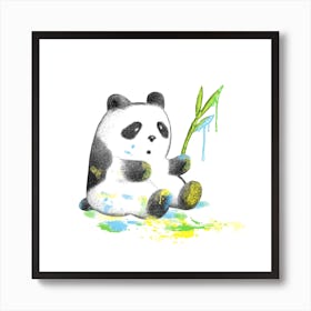 The Artist Square Art Print