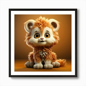 Cute Teddy Bear 13 Art Print