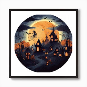 Halloween Collection By Csaba Fikker 3 Art Print