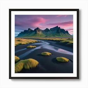 Iceland Landscape 2 Art Print