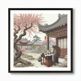 Chinese Art 408 Art Print