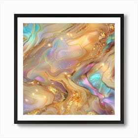 Luxe Marble (5) Art Print