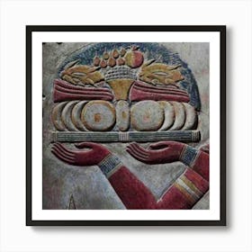 Egyptian God 2 Art Print