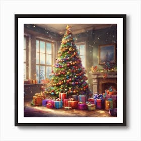 Christmas Tree 1 Art Print