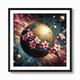 Globe 1 Art Print