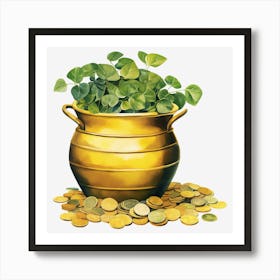 Pot Of Gold 3 Art Print