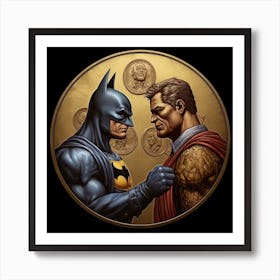 Richardvachtenberg You Might Think Youve Won Batman Yet The Coi Be80fd64 1dfd 47f3 81db 8db6ecc3ba53 Art Print