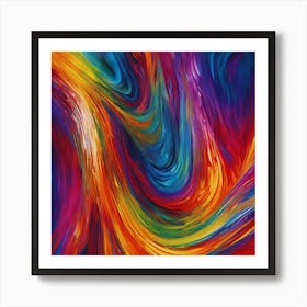 Abstract Painting2 Art Print