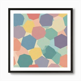 Abstract Geometric Pattern 8 Art Print