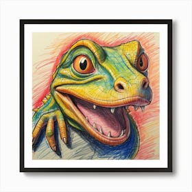 Lizard 31 Art Print