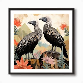 Bird In Nature Vulture 1 Art Print