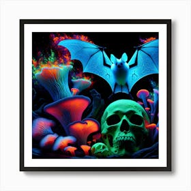 Blacklight Bat Poster