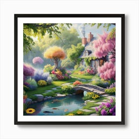 Fairy Garden Art Print