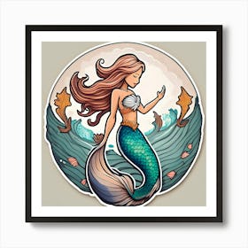 Mermaid Art Print