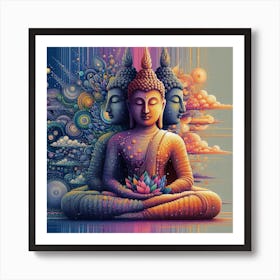 Buddha 46 Art Print