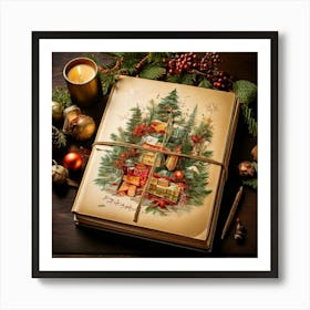 Firefly Festive Christmas Journal Of Warm Holiday Memories 94640 (2) Art Print