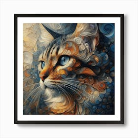 Bengal cat 3 Art Print