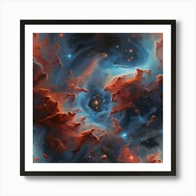 Default Nebula 3 Art Print