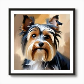 Yorkshire Dog Art Print