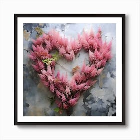 Heart Of Flowers 10 Art Print