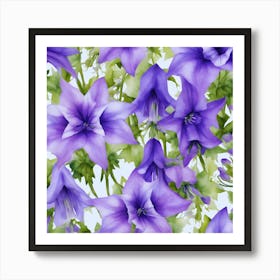 Purple Fuchsia Art Print
