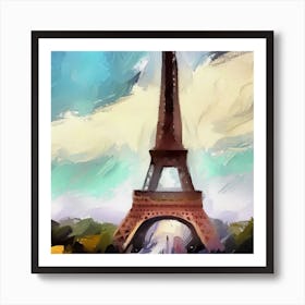 Eiffel Tower Art Print