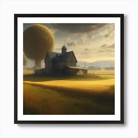 Hay Bales 2 Art Print