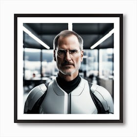 Steve Jobs 79 Art Print