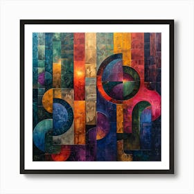 Abstract Abstract Painting 1 Art Print