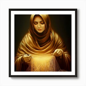 Muslim Woman Art Print