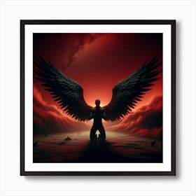 Praying Angel Art Print