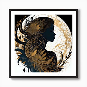 Woman In Gold Art Print