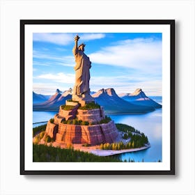 Statue Of Liberty 8 Art Print