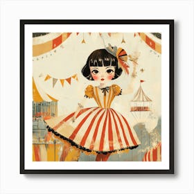 Circus Girl 1 Art Print