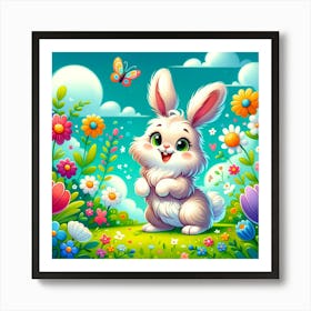 Easter Bunny Art Print