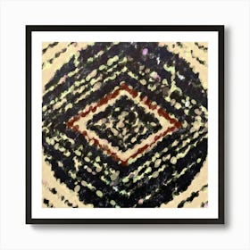 Abstract Prismatic Confluence Painting Art Print