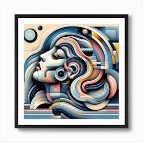 Abstract Painting 21 Art Print